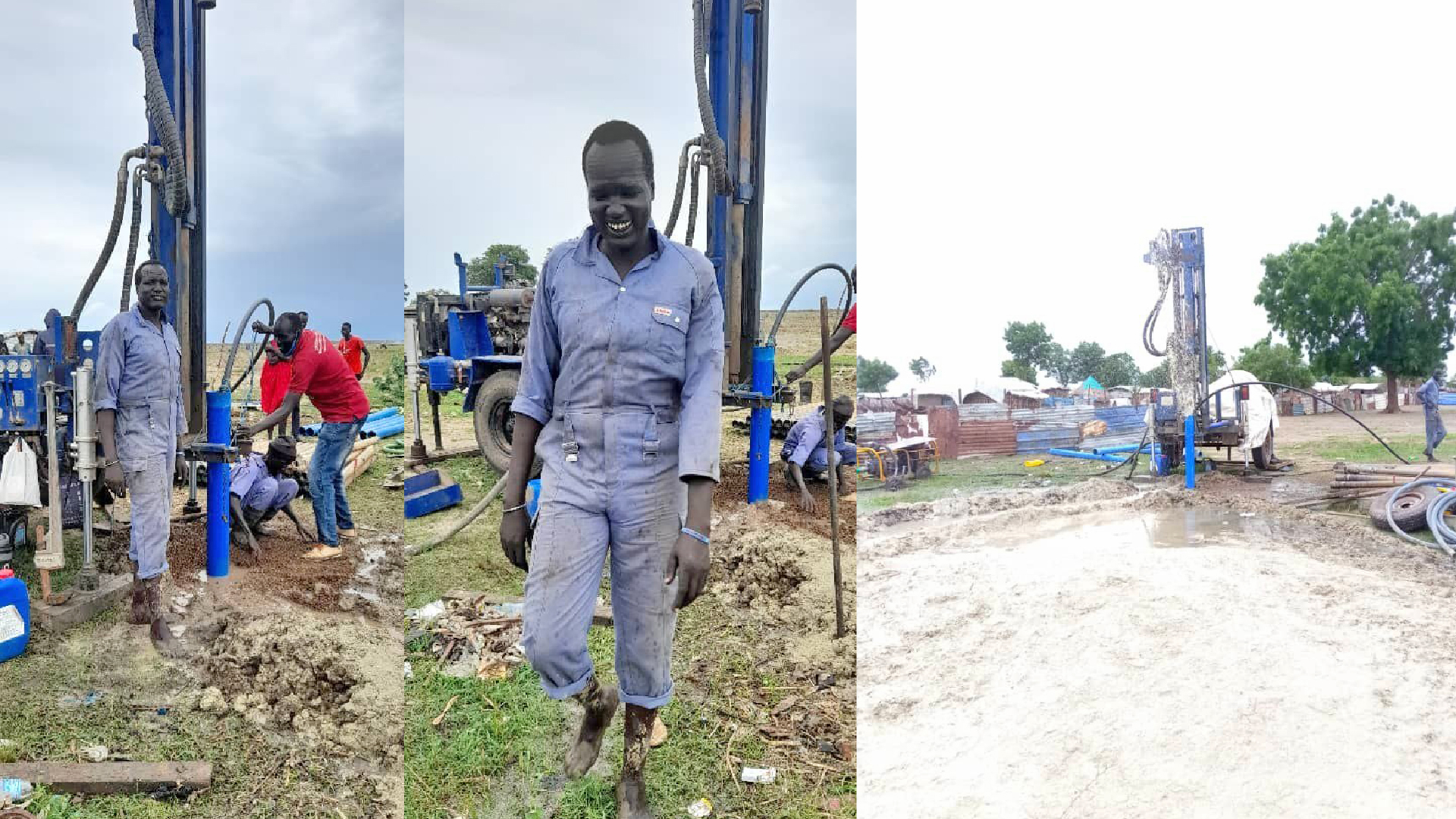 UNIDOR WASH programme — borehole drilling for clean water